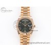 [AR공장]롤렉스 데이데이트 40mm  RG 228235 Green Roman Dial on President Bracelet VR3255 (텅스텐)