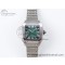 [BV공장]까르띠에 산토스 35mm Green Dial on SS SmartLinks Bracelet MIYOTA 9015