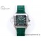 [AF공장]까르띠에 산토스 40mm Green Dial on Green Leather Strap MIYOTA 9015