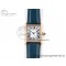 [AF공장]까르띠에 탱크머스트 RG 25.5mm White Dial on Blue Leather Strap Ronda Quartz