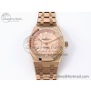 [IPF공장] 로얄오크 15450 로즈골드 금통 레인보우 다이아베젤 로즈골드다이얼 37mm 15450 RG Rainbow Diamonds Bezel IPF Best Edition RG Dial on RG Bracelet SA3120 Super Clone