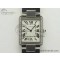 [K11공장]까르띠에 탱크솔로 Ladies 28mm Diamond White Dial on SS Bracelet Ronda Quartz
