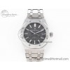 [APS공장] 로얄오크 15450 그레이 다이얼 37mm 15450 SS APSF 1:1 Best Edition Gray Textured Dial on SS Bracelet SA3120 Super Clone