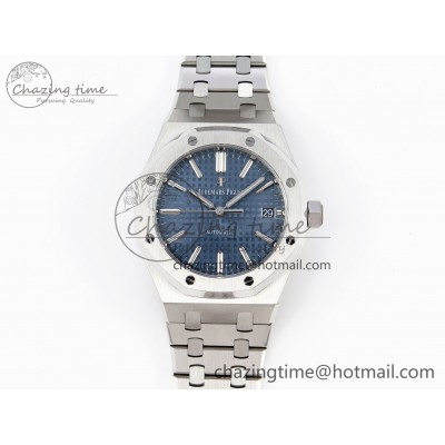 [APS공장] 로얄오크 15450 그레이 다이얼 37mm 15450 SS APSF 1:1 Best Edition Gray Textured Dial on SS Bracelet SA3120 Super Clone
