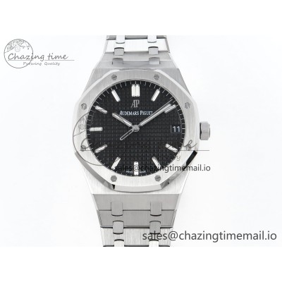 [APS공장] 로얄오크 15500 블랙 다이얼 41mm 15500 SS APSF 1:1 Best Edition Black Dial on SS Bracelet SA4302 Super Clone