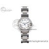 [AF공장]까르띠에 발롱블루 28mm White Dial Big Diamonds Bezel on SS Bracelet Ronda Quartz