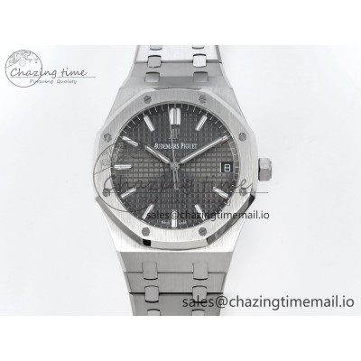 [APS공장] 로얄오크 15500 그레이 다이얼 41mm 15500 SS APSF 1:1 Best Edition Gray Dial on SS Bracelet SA4302 Super Clone