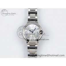[AF공장]까르띠에 발롱블루 33mm Silver Dial on SS Bracelet SEIKO NH05A