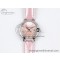 [AF공장]까르띠에 발롱블루 33mm Pink Dial on Pink Leather Strap SEIKO NH05A