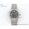 [APS공장] 로얄오크 15500 프로스티드다이아 그레이 다이얼 41mm 15500 SS APSF 1:1 Best Edition Grey Textured Dial on SS Bracelet SA4302 Super Clone
