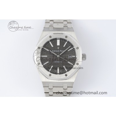 [APS공장] 로얄오크 15400 그레이 다이얼 41mm 15400 SS APSF 1:1 Best Edition Gray Textured Dial on SS Bracelet A3120 Super Clone V3