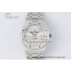 [APS공장] 로얄오크 15400 화이트 다이얼 41mm 15400 SS APSF 1:1 Best Edition White Textured Dial on SS Bracelet A3120 Super Clone V3