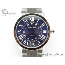 [AF공장]까르띠에 롱드솔로 42mm Blue Dial on SS Bracelet MIYOTA 9015