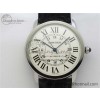 [AF공장]까르띠에 롱드솔로 42mm White Dial on Black Croco Leather Strap MIYOTA 9015