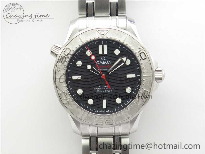 [VS공장]오메가 씨마스터 300 Black Dial on SS Bracelet A8806