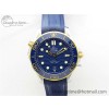 [VS공장]오메가 씨마스터 300 YG Bezel Blue Dial on Blue Rubber Strap A8800