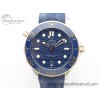 [VS공장]오메가 씨마스터 300 RG Bezel Blue Dial on Blue Rubber Strap A8800