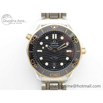[VS공장]오메가 씨마스터 300 RG Bezel Black Dial on SS/YG Bracelet A8800