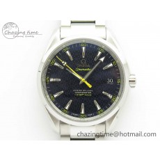 [VS공장]오메가 아쿠아테라 150M “Spectre”  Blue Textured Dial on SS Bracelet A8507 Super Clone