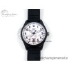 [M+공장]IWC 파일럿41 블랙에이스 블랙세라믹케이스 화이트다이얼 블랙나일론스트랩 Pilot IW326905  White Dial on Black Rubber Strap MY9015