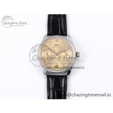 [APS공장]IWC 포르투기저 오토매틱 42미리 IW502705 로골다이얼 블랙가죽스트랩 Portugieser Automatic SS IW501705  RG Dial on Black Leather Strap A52011