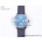 [APS공장]IWC 포르투기저 오토매틱 42미리 IW502708 아이스블루다이얼 퍼플가죽스트랩 Portugieser Automatic SS IW501708 Light Blue Dial on Gray Leather Strap A52011