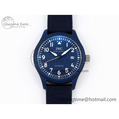 [ZF공장]IWC파일럿 라우레우스 블루세라믹케이스 블루다이얼 블루나일론스트랩 Pilot’s Watch Laureus Blue Ceramic IW328101 Blue Nylon Strap A32111