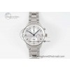 [ZF공장]IWC Portuguese Chrono IW3716 White Dial on SS Bracelet A69355