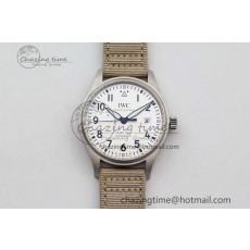 [M+공장]IWC마크18 화이트다이얼 화이트나일론스트랩 Mark XVIII IW327012 White Dial on White Nylon Strap A35111