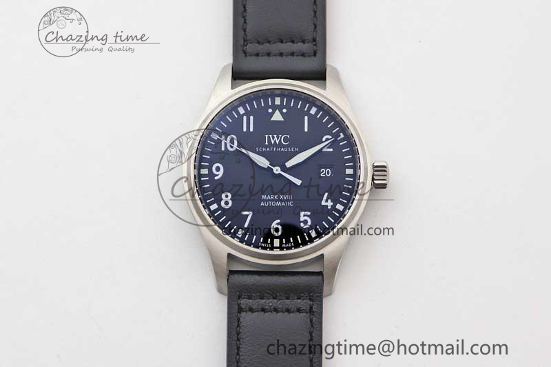 [M+공장]IWC마크18 블랙다이얼 블랙가죽스트랩 Mark XVIII IW327001  Black Dial on Black Leather Strap A35111