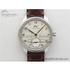 [ZF공장]IWC Portuguese IW358304 White Dial RG Markers on Leather Strap A82200