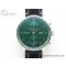 [ZF공장]IWC Portuguese IW371615  Green Dial on Black Leather Strap A96355
