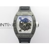[ZF공장]RM055 Real NTPT ZF 1:1 Best Edition Skeleton Dial on Black Rubber Strap SEIKO Movement