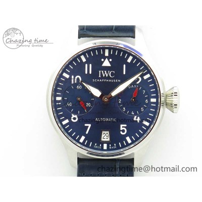 [ZF공장]IWC빅파일럿 부띠끄런던 블루다이얼 블루가죽스트랩  Big Pilot IW501008 “Boutique London” Blue Dial on Blue Leather Strap A52010