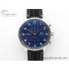 [ZF공장]IWC Portugieser Edition 150 Years IW371601 Blue Dial on Black Leather Strap A7750