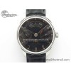 [ZF공장]IWC Portuguese Real PR Real Annual Calendar IW503502 Black Dial Steel Markers on Black Leather Strap A52850