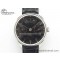 [ZF공장]IWC Portuguese Real PR Real Annual Calendar IW503502 Black Dial Steel Markers on Black Leather Strap A52850