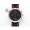 [ZF공장]IWC Portuguese IW3714 Diam Gray Dial On Brown Leather Strap A79350