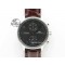 [ZF공장]IWC Portuguese Chrono IW371431 Gray Dial On Brown Leather Strap A79350