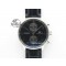 [ZF공장]IWC Portuguese IW371447 Black Dial On Black Leather Strap A79350