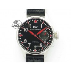 [ZF공장]IWC Big Pilot Real PR IW500435 “Muhammad Ali” Black Leather Strap A51111