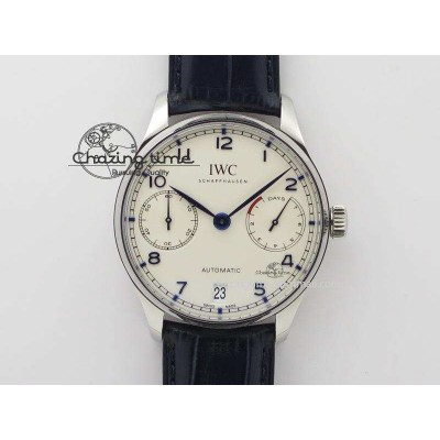 [ZF공장]IWC Portuguese Real PR IW500705 Blue Leather Strap A52010