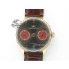 [ZF공장]IWC Portuguese Real PR IW500127 RG Grey/Red Dial On Brown Leather Strap A52010