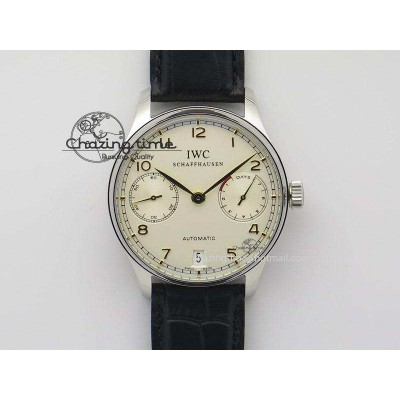 [ZF공장]IWC Portuguese Real PR IW500704  Black Leather Strap A52010