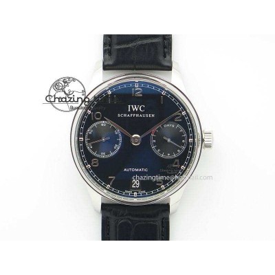 [ZF공장]포르투기저 블랙다이얼 블랙가죽스트랩IWC Portuguese Real PR IW500703 Black Leather Strap A52010