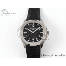 [3K공장]파텍필립 Aquanaut 5167 SS Gray Dial on Black Rubber Strap A324 Super Clone