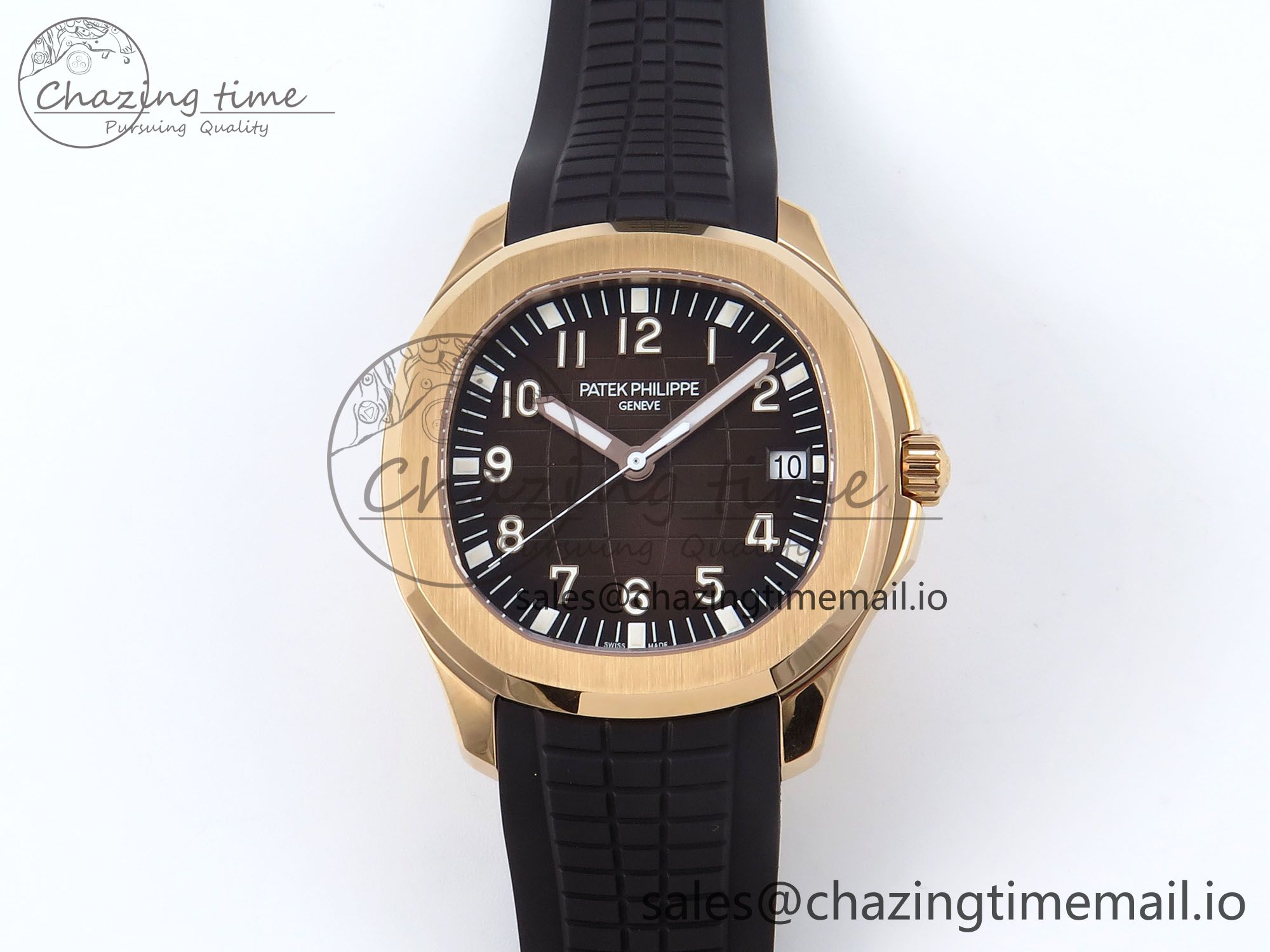 [3K공장]파텍필립 Aquanaut 5167R RG  Brown Dial on Brown Rubber Strap A324 Super Clone