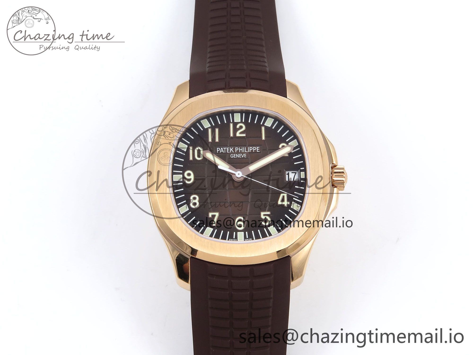 [ZF공장]파텍필립 Aquanaut 5167R RG Brown Dial on Brown Rubber Strap 330CS