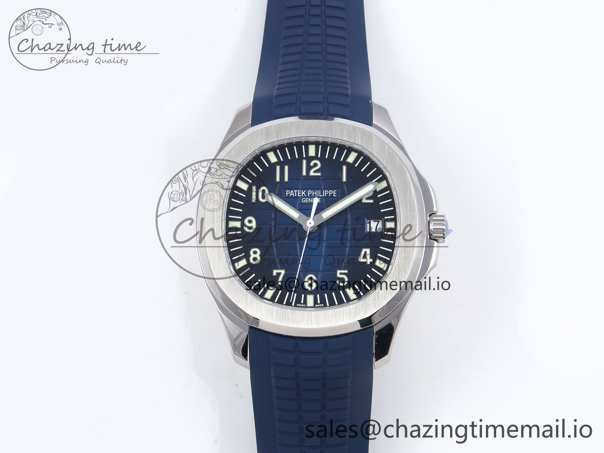 [ZF공장]파텍필립 Aquanaut 5167A SS Blue Dial on Blue Rubber Strap 330CS