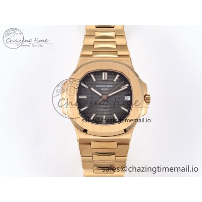 [3K공장]파텍필립 Nautilus 5711/1R RG Gray Textured Dial on RG Bracelet A324 Super Clone